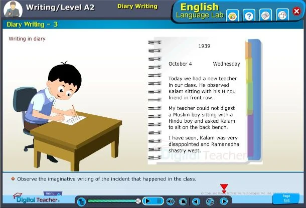 Digital Language Lab Software Writing Activity Infographics