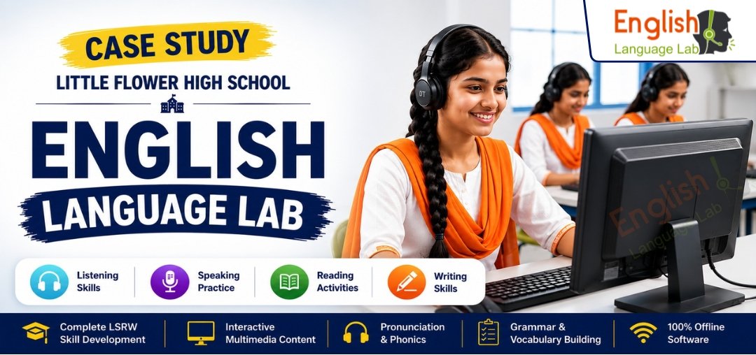 English Language Lab Case Study | Little Flower High School