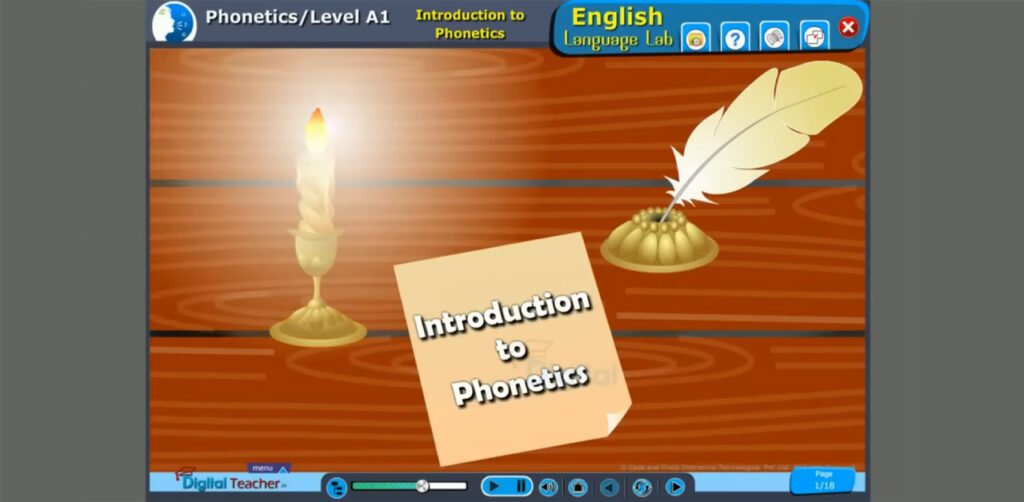 A Complete Guide to Introduction to Phonetics by English Language Lab Software -Digital Teacher